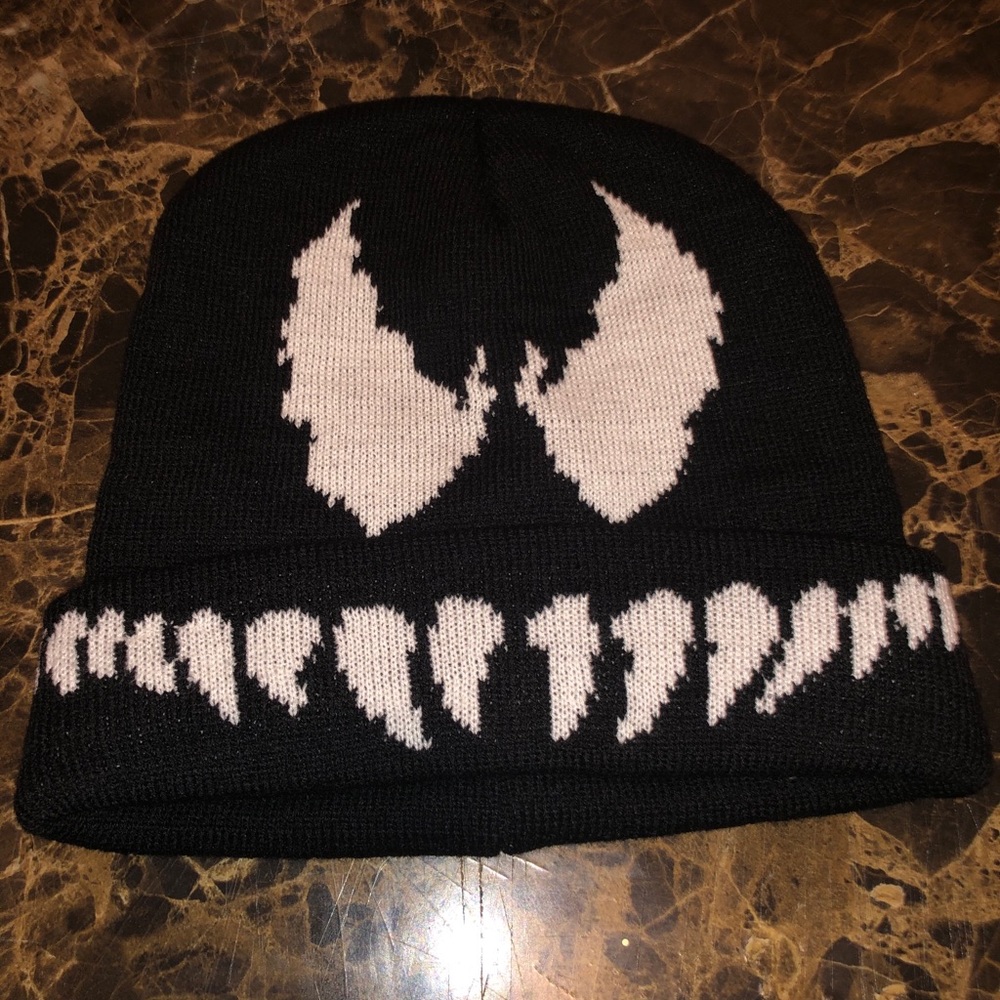 Marvel Venom beanie hat